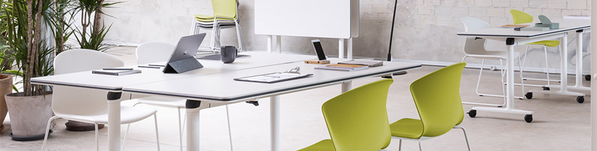 Talent, the multi-purpose table for workspaces and learning spaces alike