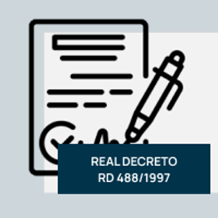 REAL DECRETO RD 488/1997