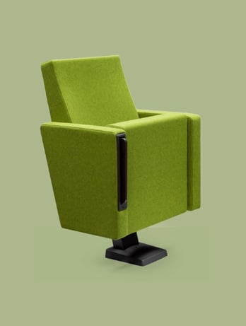 Seating for auditoriums, conference rooms and theaters
