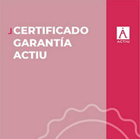 Certificado de garantía