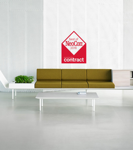 NeoCon premia a Longo como mejor mueble para zonas de espera en su feria de Chicago
