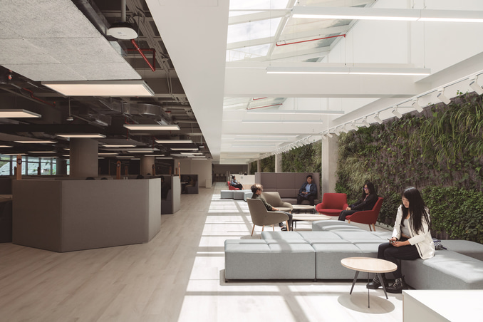 Collective space at Universidad de las Américas in Quito, Ecuador