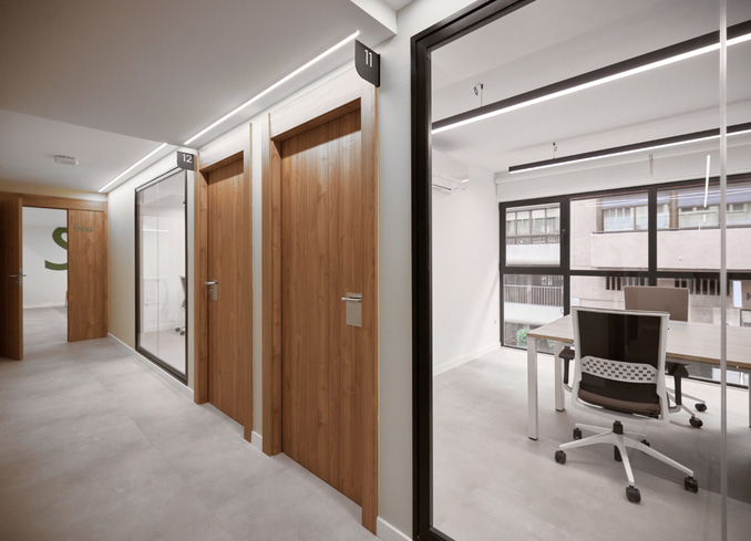 Oficinas compartidas privadas en Coworking WAO