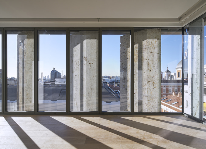 Interior del edificio Lagasca 99
