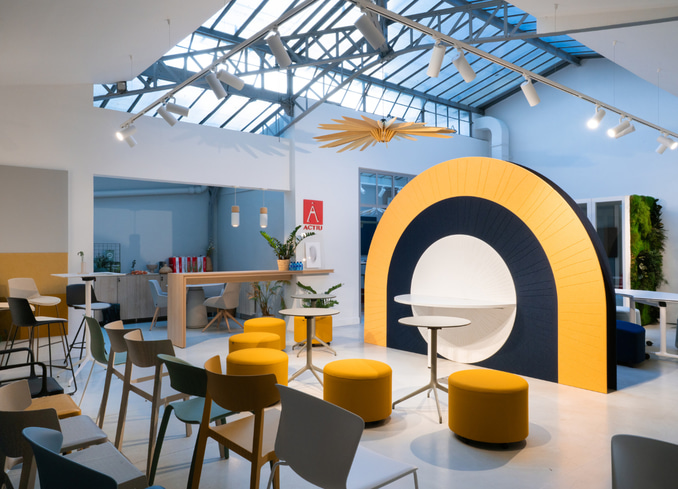 Espacio para la pausa diseñado por matali crasset