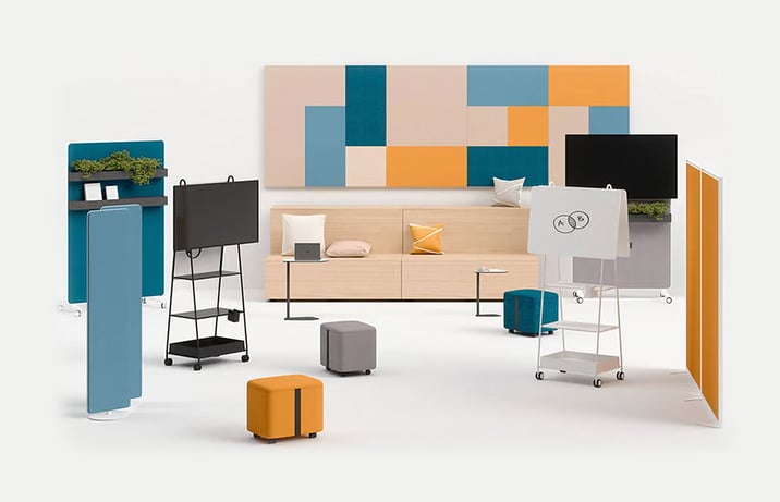 Office furniture created for the well-being of people