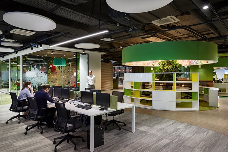 oficinas que cuidan de los empleados