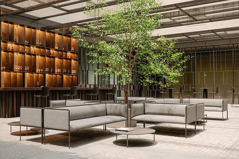 muebles recepcion de hotel