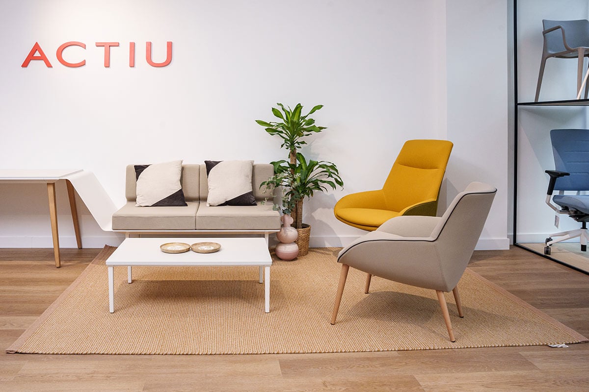 ACTIU furniture showroom in Dubai ACTIU