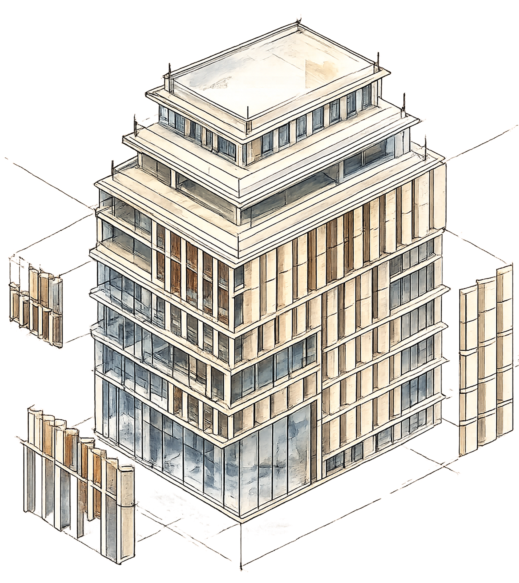 Illustration du bâtiment Lagasca 99