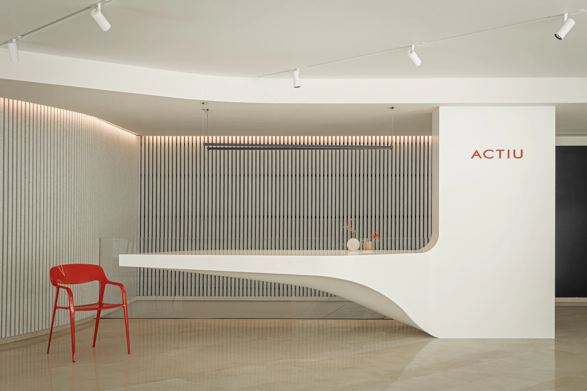 Interior del espacio Actiu RED 3