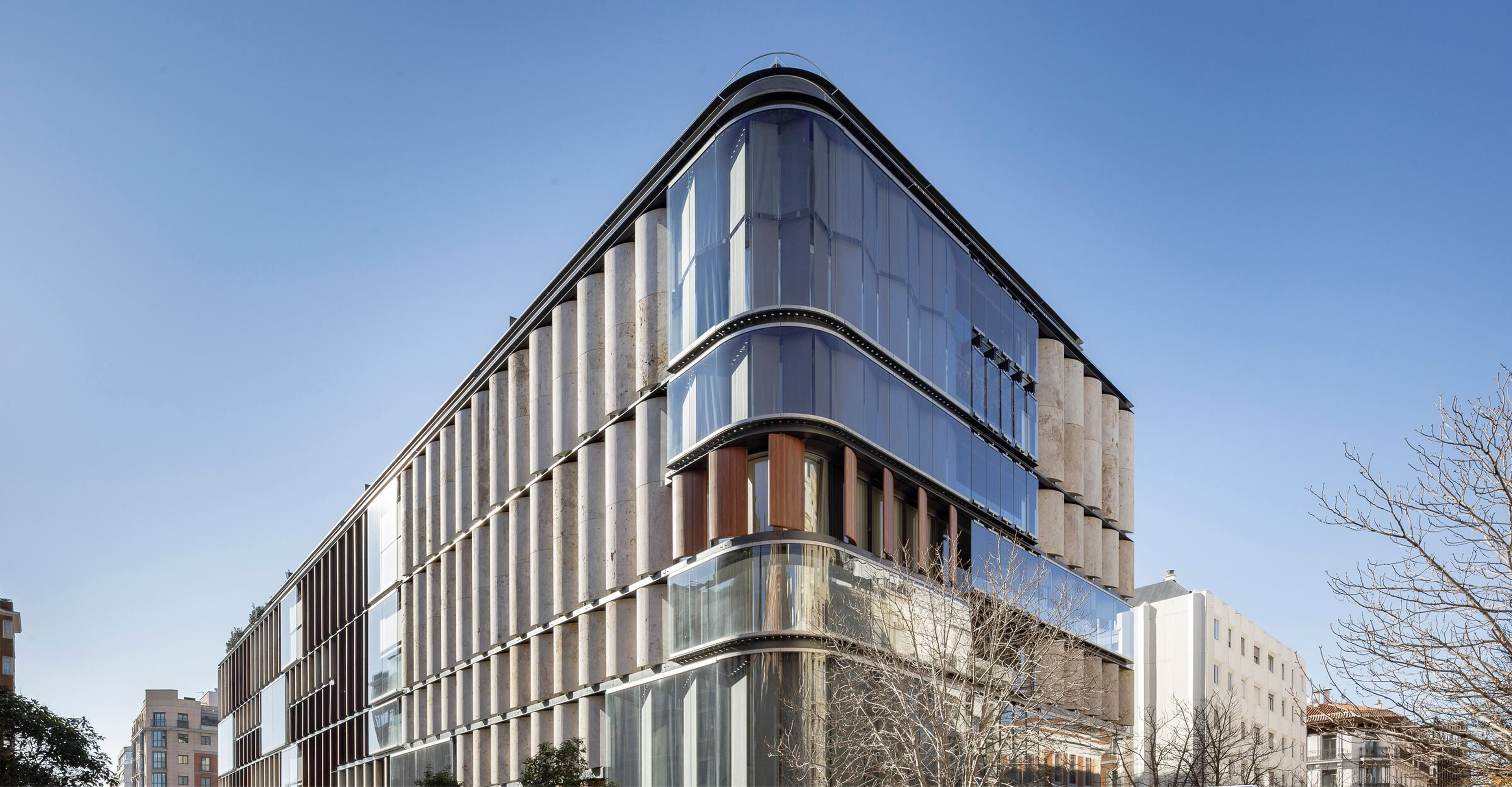 Façade de Lagasca 99, Madrid