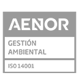 Certificado AENOR UNE-EN ISO 14001:2004