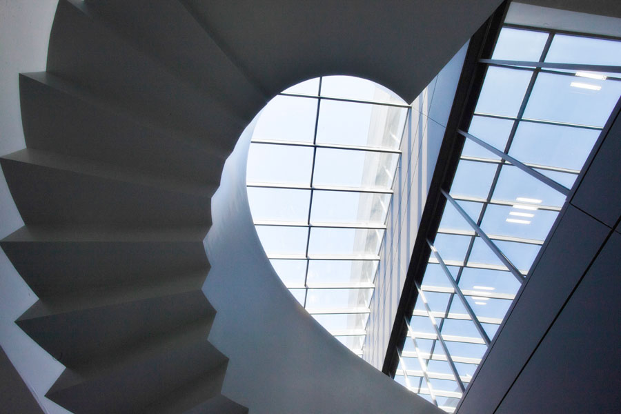 Actiu Technology Park staircases, a differentiating ...