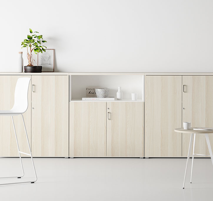 Modular Storage Actiu  It adapts to the space and needs