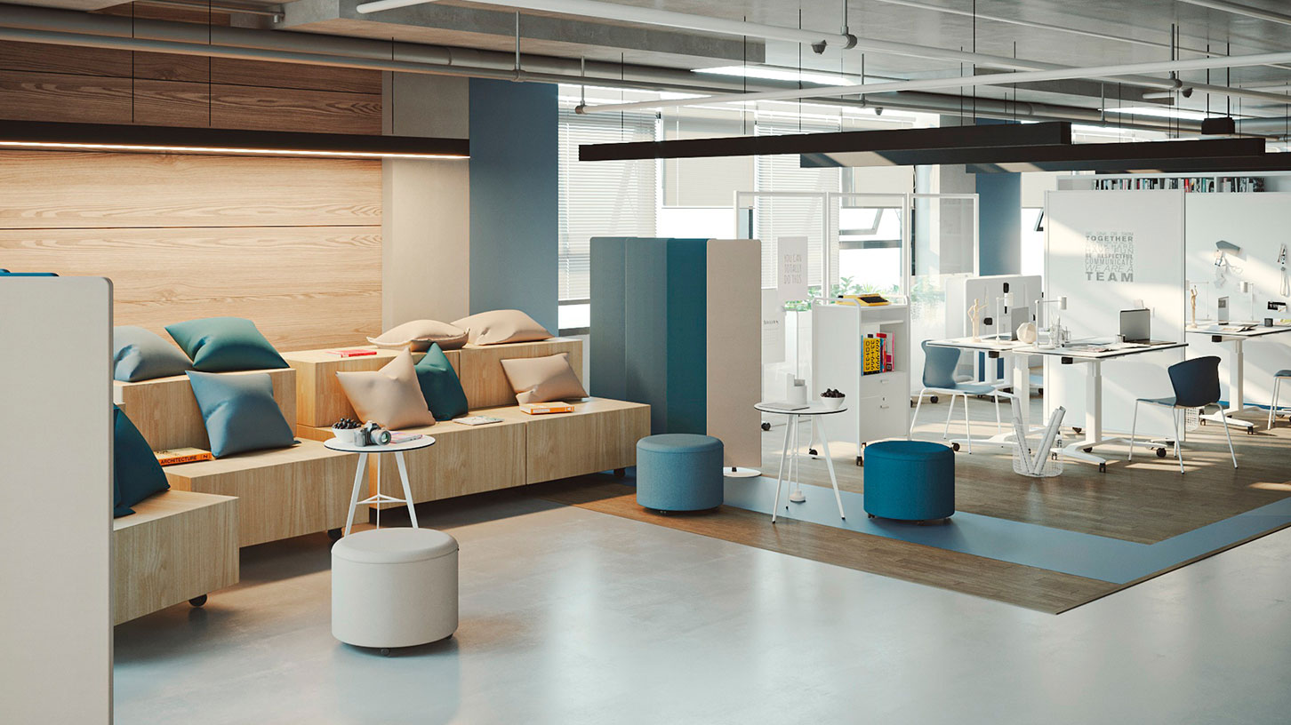 Diseño de Interiores: El centro de toda oficina está en el